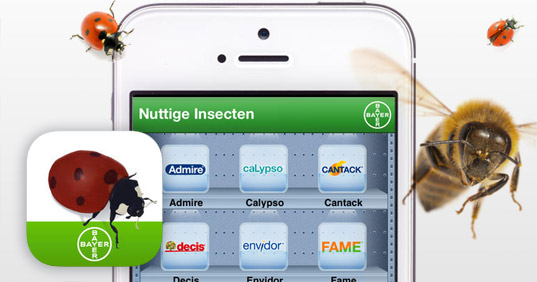 Nuttige insecten app