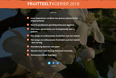 Fruitteelt Koerier 2018