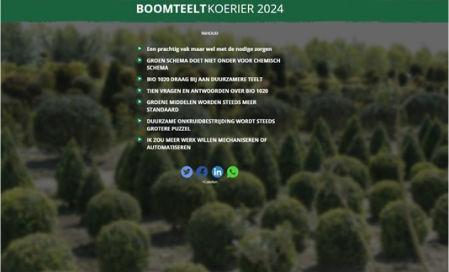 Boomteelt Koerier 2024