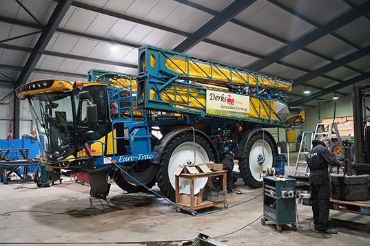 Veldspuit blijft voorlopig een centrale rol spelen binnen ons bedrijf