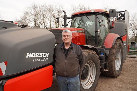 40 jaar ervaring in maïs spuiten